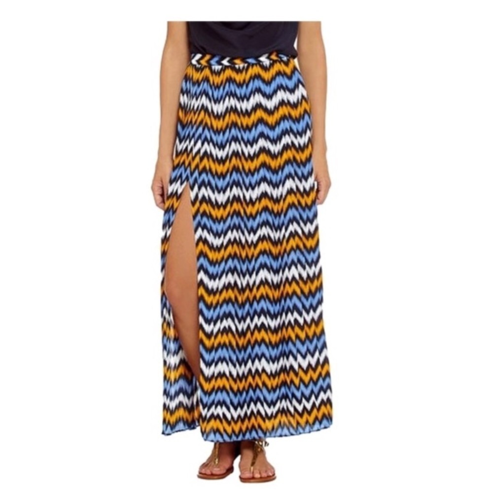 Michael Kors chevron Maxi skirt